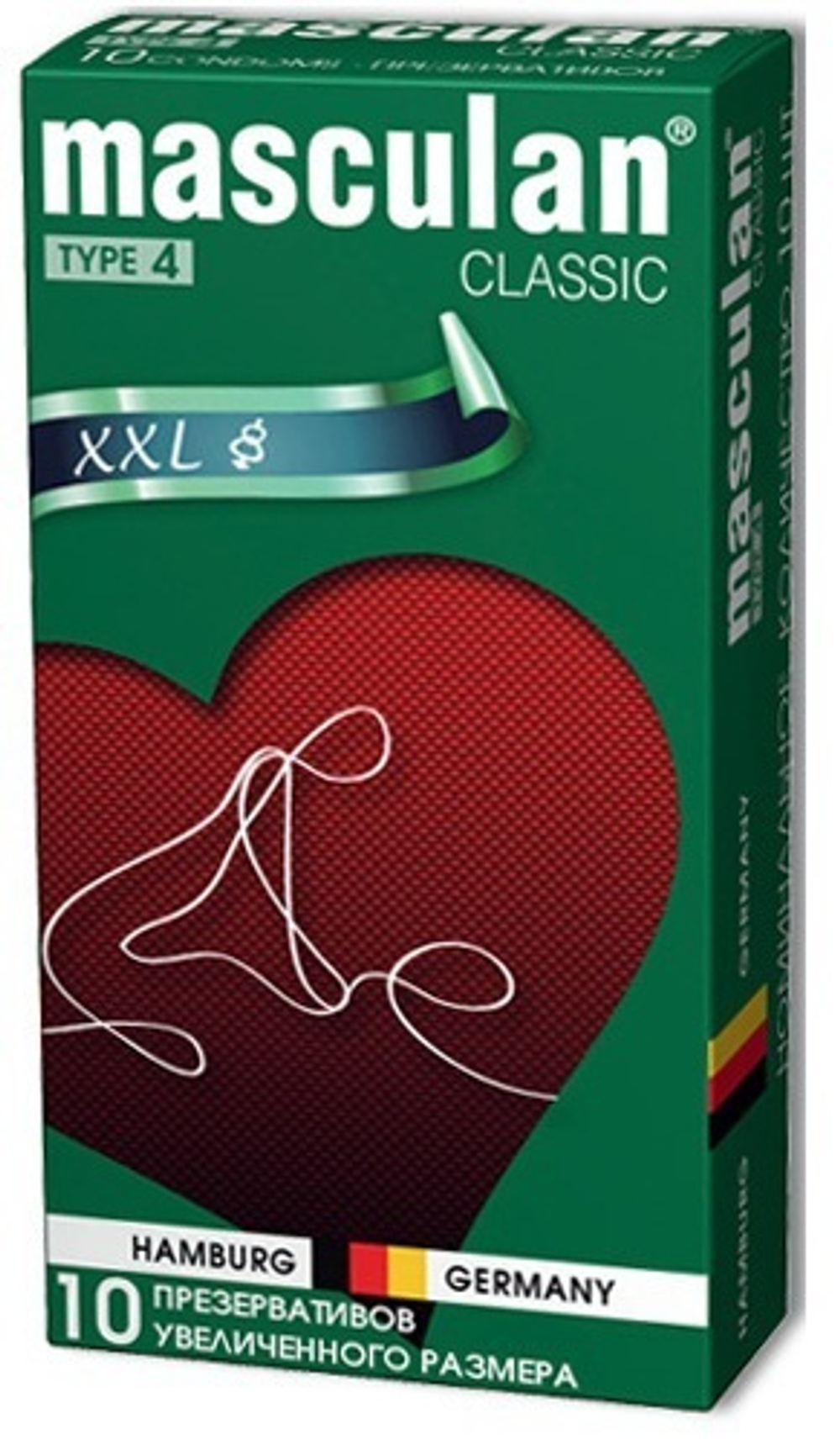 Презервативы Masculan Classic увеличенного размера (XXL)
