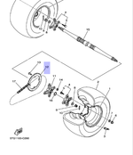 Звездочка ведомая Yamaha 5TG2543810