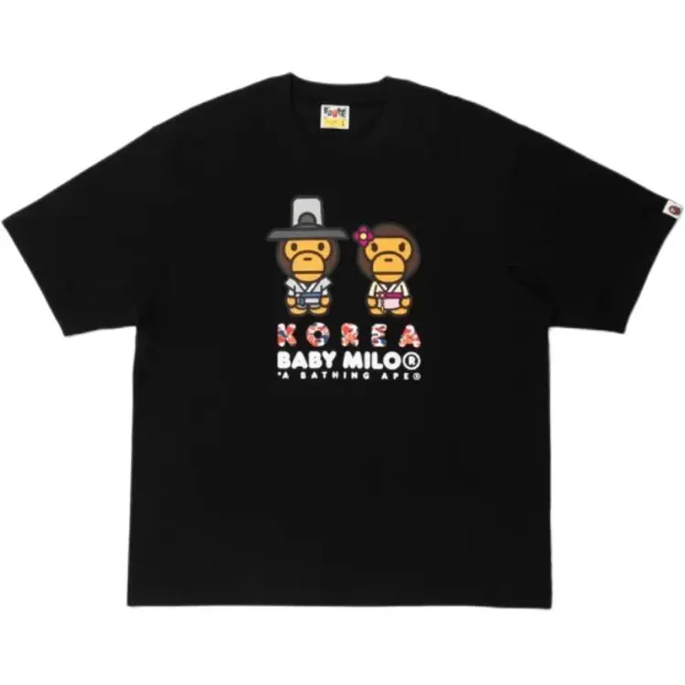 A Bathing Ape Bathing Ape Seoul Camo Fw25 Футболка