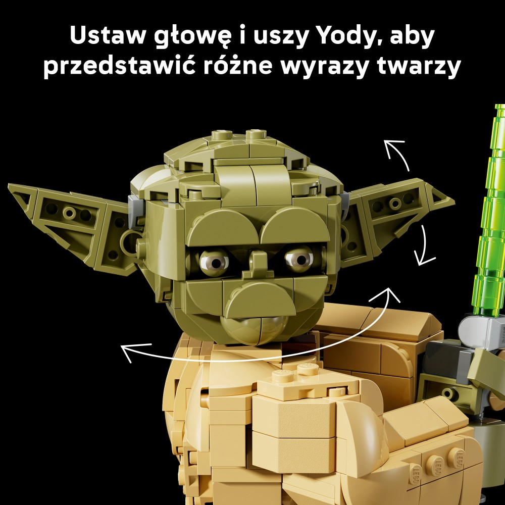 Конструктор LEGO Star Wars 75438 Бюст Йоды — фото 8