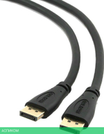 Кабель Cablexpert CC-DP2-10 DisplayPort v1.2 20M/20M 3м черный экран пакет