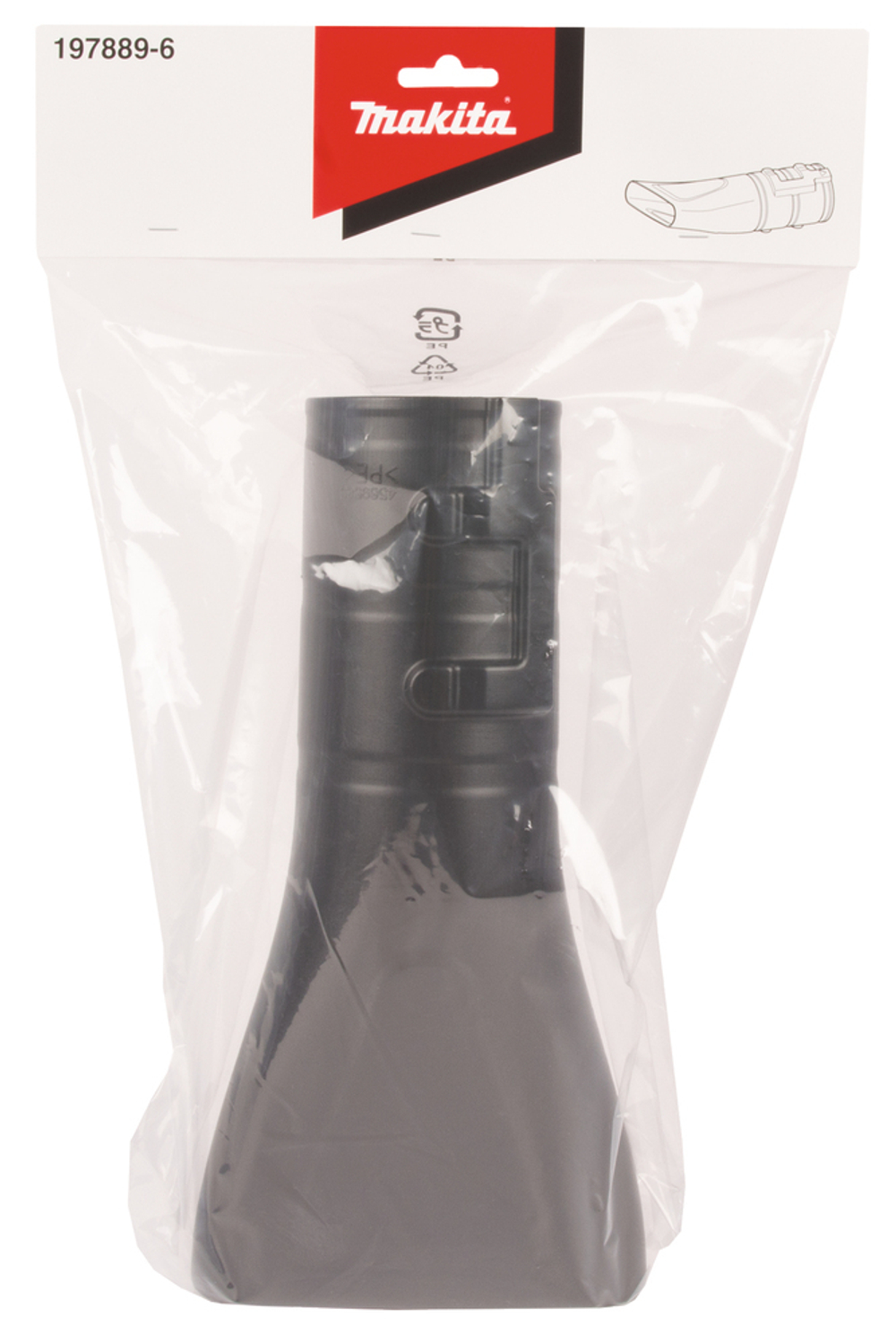 Насадка плоская для воздуходувок DUB184; DUB362; DUB363V Makita 197889-6 Используется с DUB184 DUB362 DUB363V