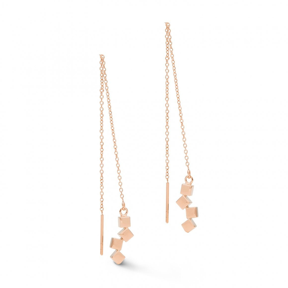 Серьги Coeur de Lion Rose Gold 5070/20-1620 цвет золотой