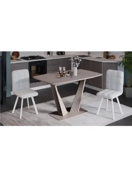 Стол кухонный обеденный раздвижной 130х80х75 см