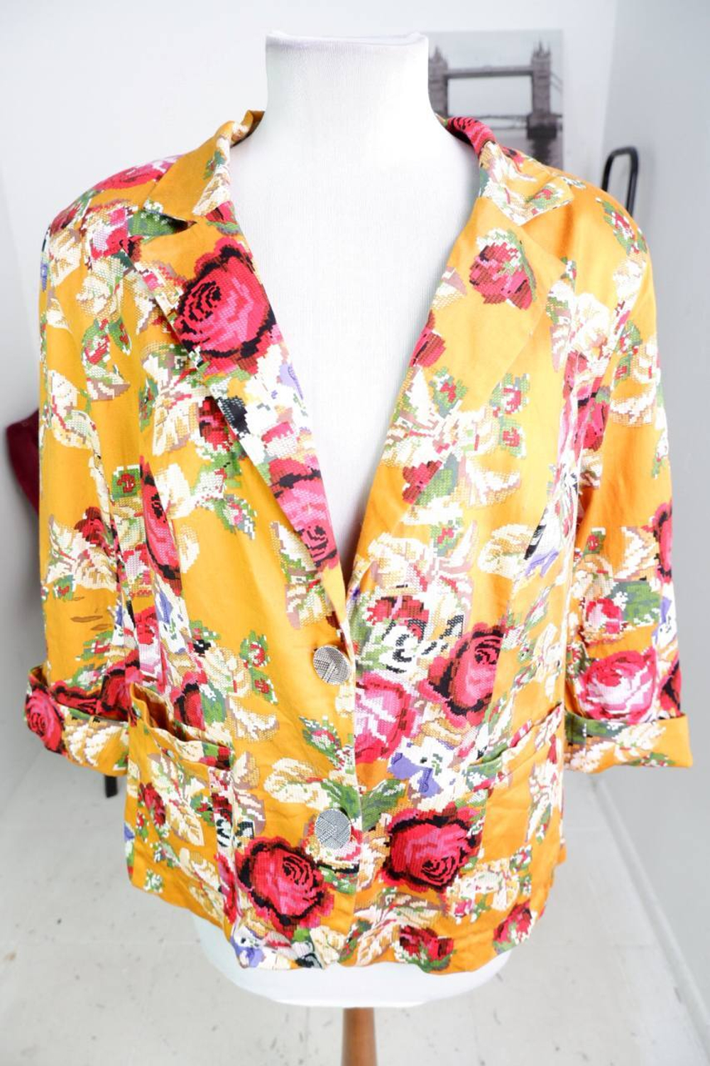 Жакет Ilias&Co модный, визуально на 50/52 размер