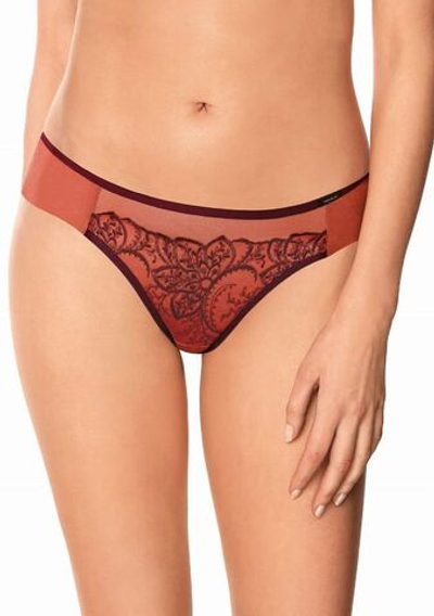 Трусики-бразилиана Livia (Размер: XL) (Цвет: красный)