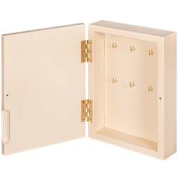 Полка ключница Oliva Branch (Олива Бранч) 2 Айвори