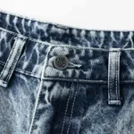 Шорты Ymkashix Джинсовые синие