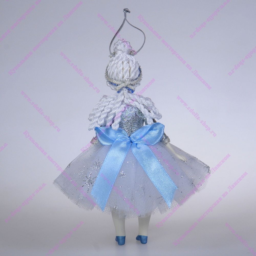 Ёлочная игрушка Девочка-Снежинка