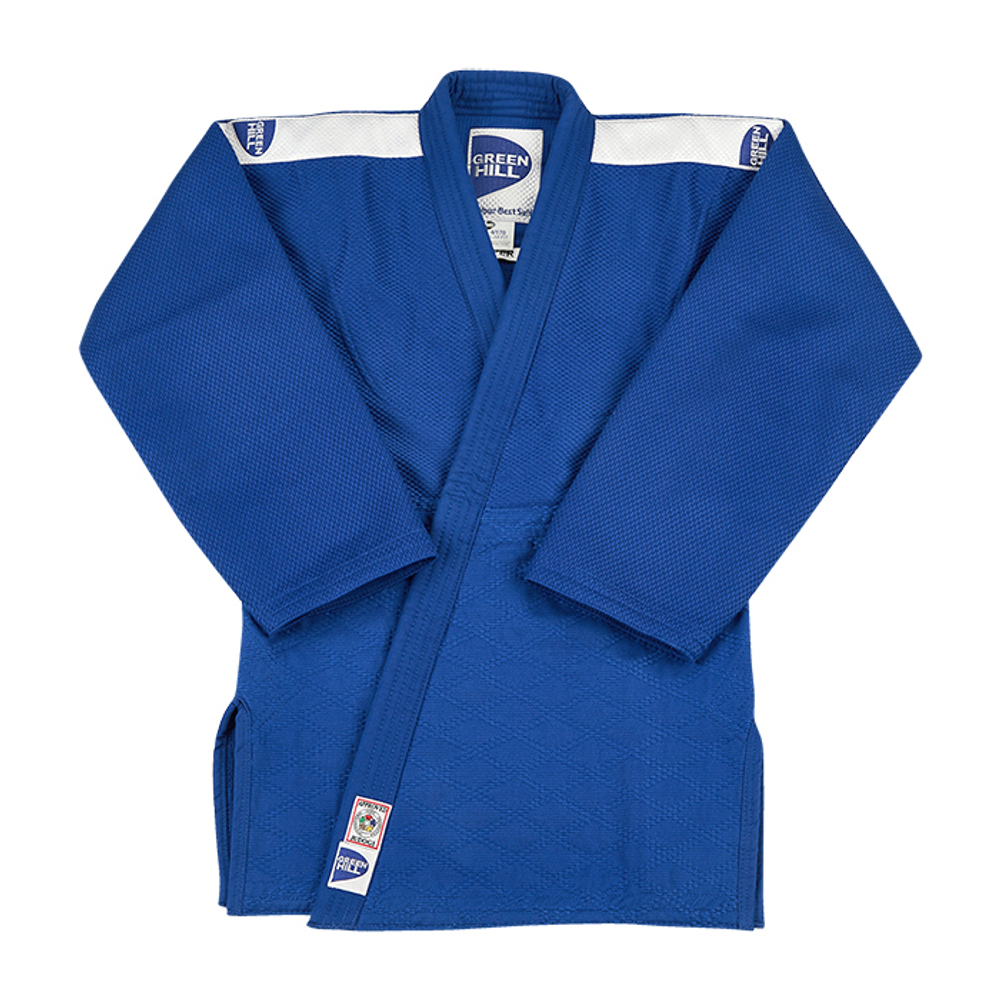 JSS-10212 Кимоно Дзюдо SUPER одобрено IJF синее