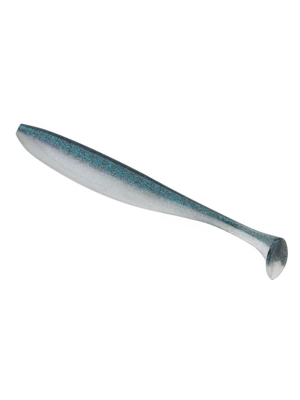 Приманка силиконовая Keitech Easy Shiner 4" PAL #01 Chartreuse Red Flake, 3 упаковки по 7 штук