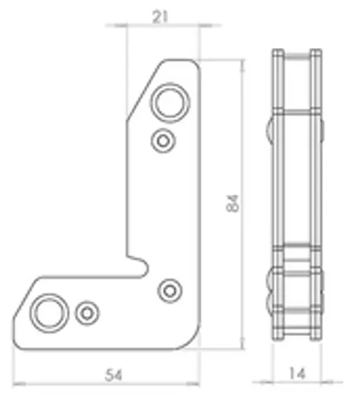 Лепестковый торцевой круг Karnasch Ø50 мм, Р60, CERAMIC QUICK-CHANGE MINI, артикул 12.1050.050.060