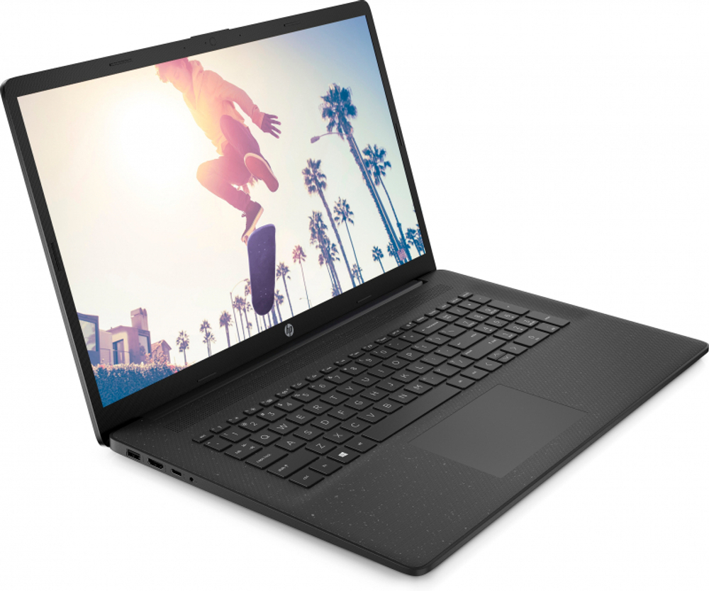 Ноутбук HP 17-cp0092ur 17.3" HD+/ AMD 3020e/ 4GB/ 256GB SSD/ noODD/ WiFi/ BT/ DOS (4D4B6EA)