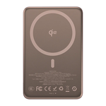 Внешний аккумулятор MagSafe Benks ArmorGo (Qi2) (10000 мА·ч) Беспроводная зарядка: Qi 15 Вт. Проводная зарядка: USB-C. Сертификация Qi2. Есть LED-индикация. Энергоёмкость — 36,5 Вт·ч. Максимальная выходная мощность — 30 Вт