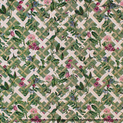 Гобелен "Луг беседка" | ш.160 см | 350 г/м² | полиэстер 51%/хлопок 49%