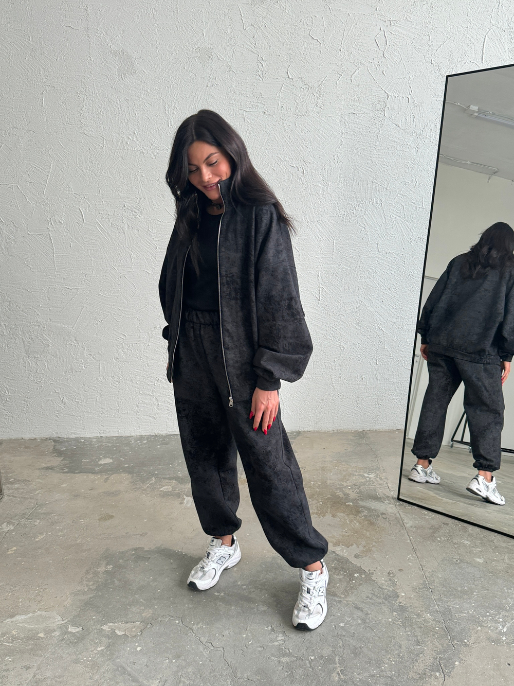 Спортивный костюм «Варенка» графит