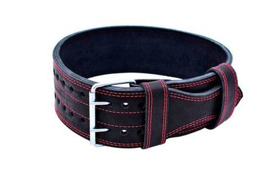 Пояс с пряжкой, 3 слоя, 10 см (XXXL (110-130 см))