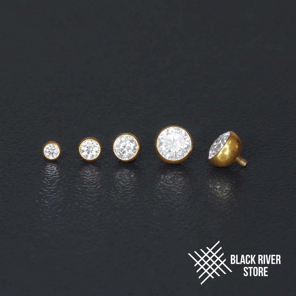 Шар Ball Crystal PVD Yellow