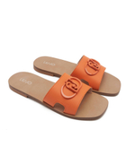 Шлепанцы кожаные saba 06 Liu Jo - оранжевый(SA3151 P0102)