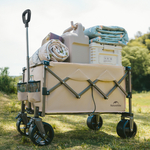 Тележка туристическая Naturehike Light 88х46х93 см, 100 л, коричневая