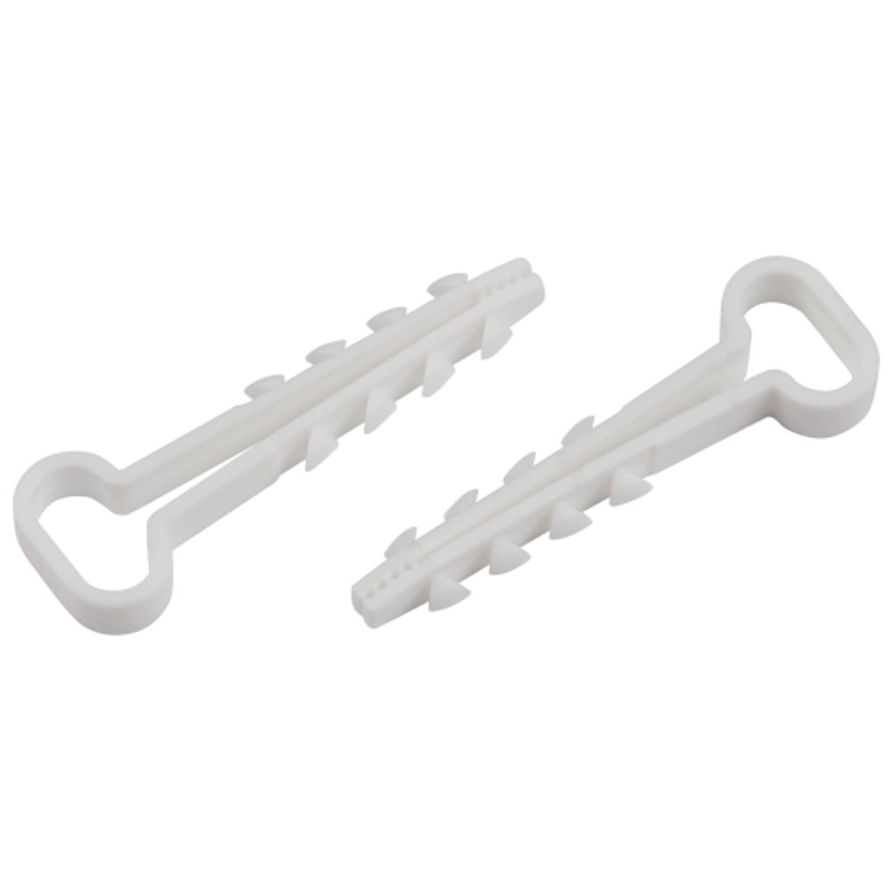 Дюбель хомут ЭРА NO-225-208 для плоского кабеля 6-14 мм белый (50 штук)