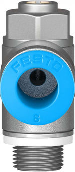 Дроссель с обратным клапаном Festo GRLZ-1/8-QS-8-D