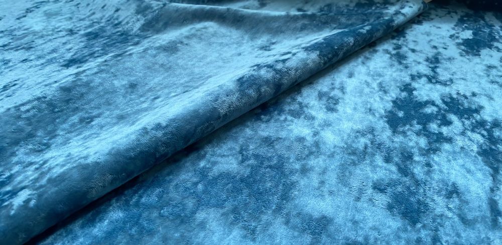 Велюр Джес 01 синий