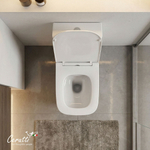 Унитаз напольный Ceruttispa АРНО (ARNO) CT7838 безободковый (620х345х800)