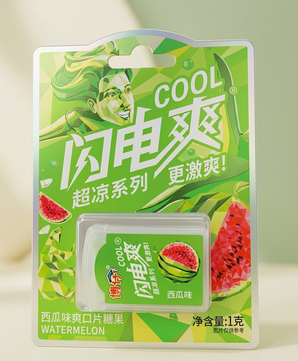 Освежающие пластинки COOL арбуз