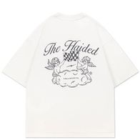 Футболка HAIDED CHECKERED FLAG HW, экрю