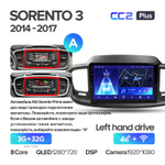 Teyes CC2 Plus 10,2" для KIA Sorento 3 2014-2017