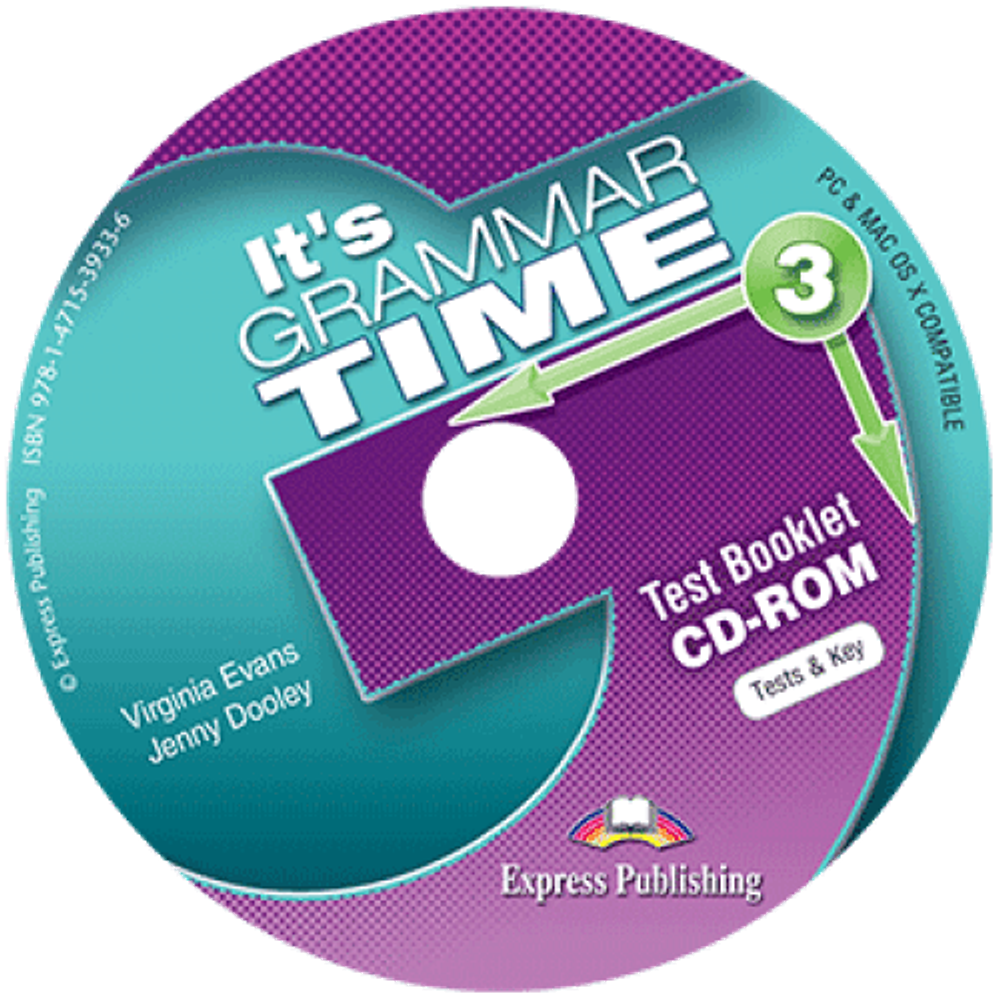 It&#39;s GRAMMAR TIME 3 Test booklet CD-ROM