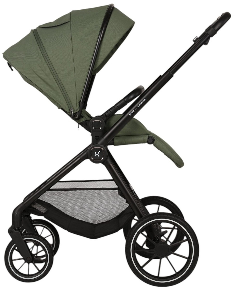 Детская коляска Adamex Nova 3 в 1 ЗЕЛЕНЫЙ - GREEN