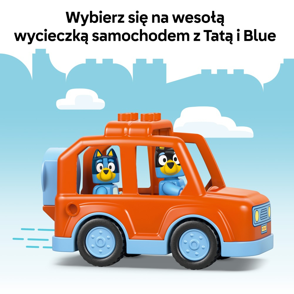 LEGO DUPLO Bluey - Прогулка за мороженным с Блуи 10458
