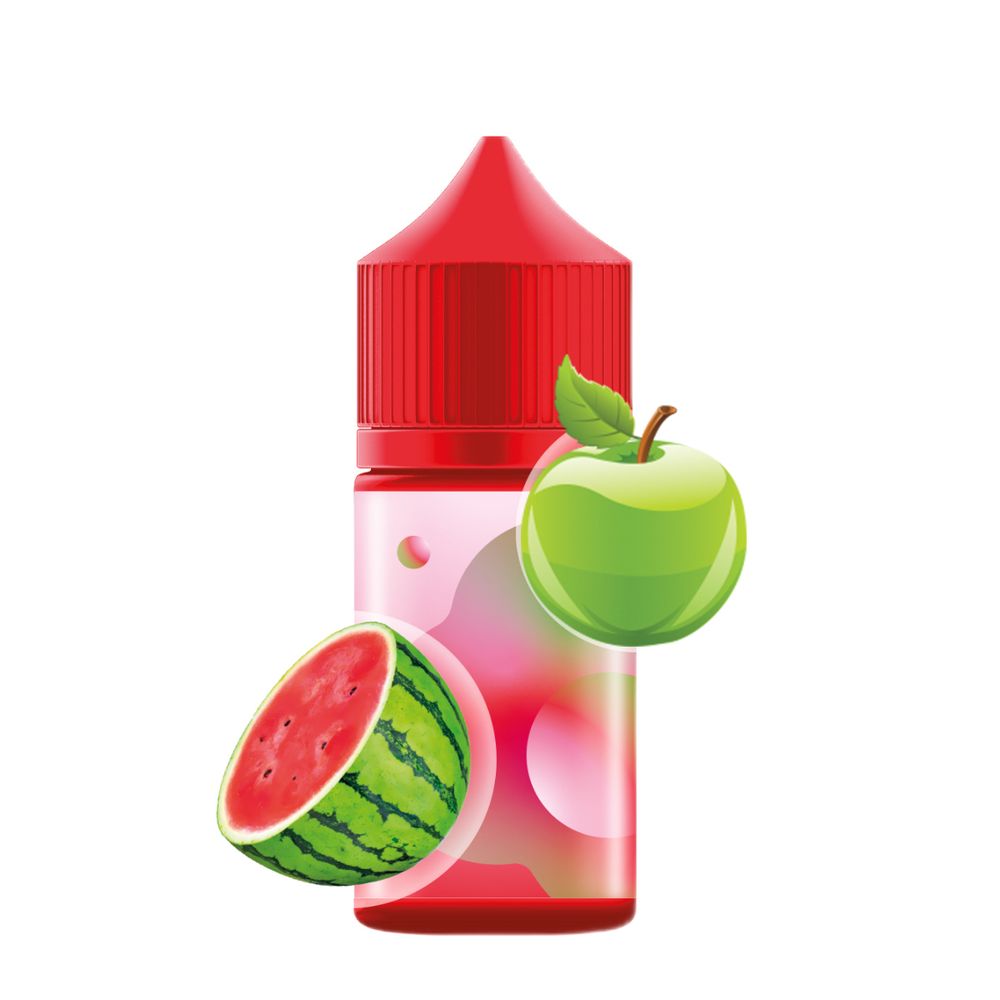 Inflave Bubble Salt 30 мл - Зеленое Яблоко Арбуз (20 мг) Inflave Bubble Salt 30 мл - Зеленое Яблоко Арбуз (20 мг)