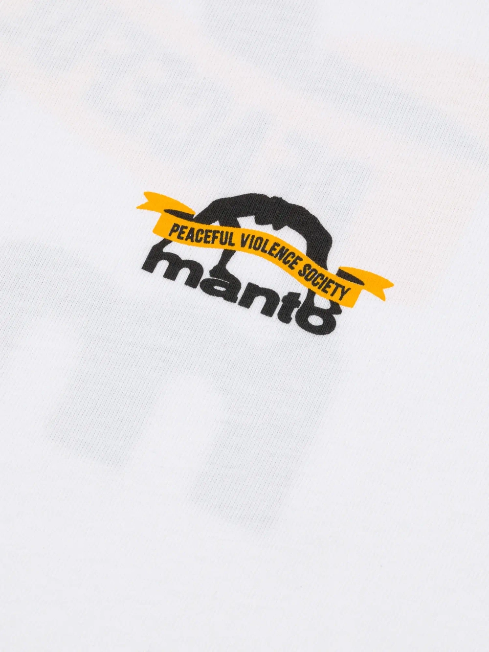Футболка MANTO RIBBON белая