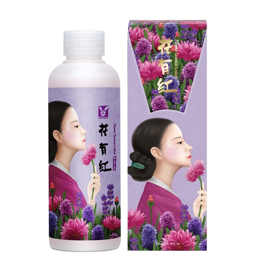 Лосьон-эссенция с цветочными экстрактами Elizavecca Hwa Yu Hong Flower Essence Lotion, 200 мл.