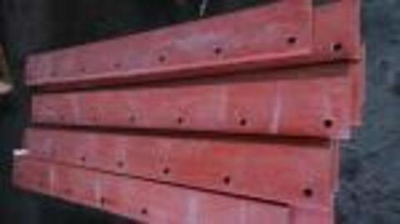 Нож отвала 1820*180*16 (Д3-122, 143, 180, ГС-14.02) средний, прямой, усиленный, 7-отверстий (ЗАКАЗ)