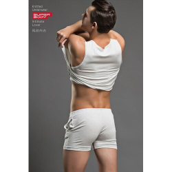 Мужская майка светло-серая Superbody Grey