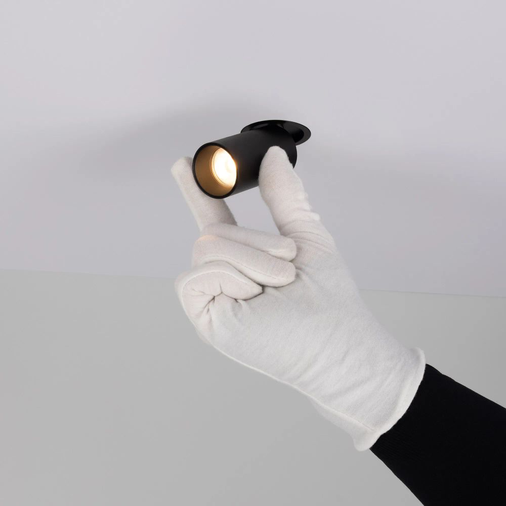 Светильник SP-NUANCE-TRIMLESS-PULL-R35-7W Warm3000 (BK, 36 deg, 230V) (Arlight, IP40 Металл, 5 лет) 049910