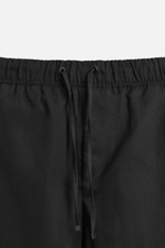 Брюки relaxed fit из хлопка и льна