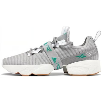 Adidas X Reebok Instapump Fury Boost True Устойчивый к истиранию Низкий Топ Повседневная обувь Унисекс Серый