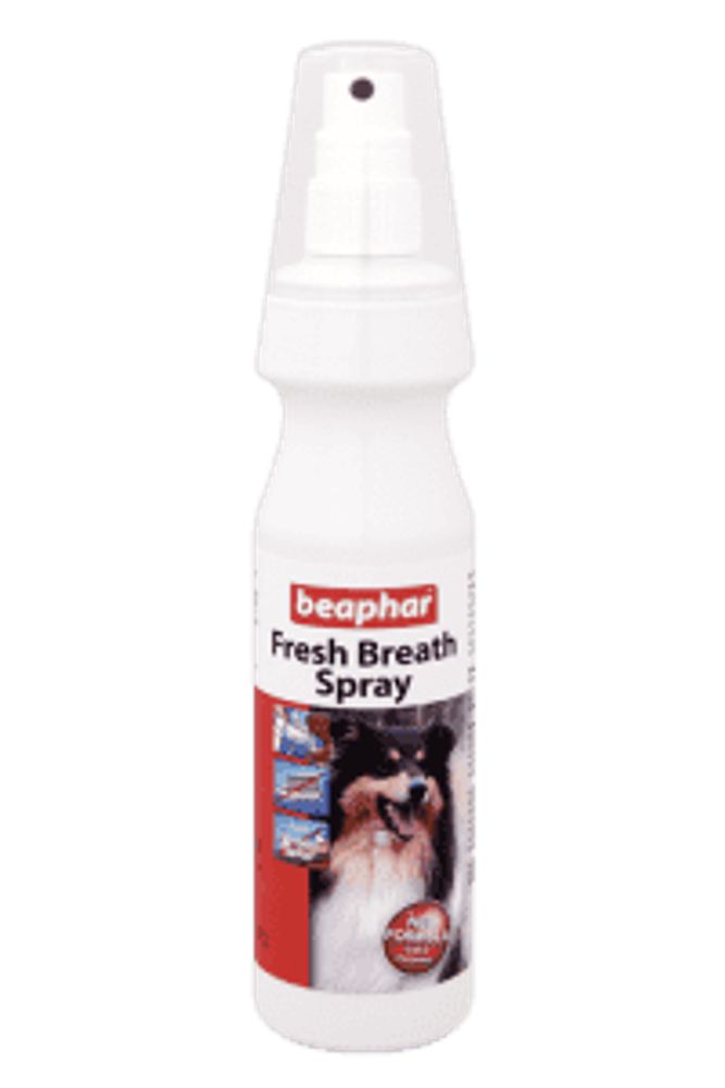 Beaphar Fresh Breath Sprаy 150 мл для чистки зубов и освежения дыхания у собак