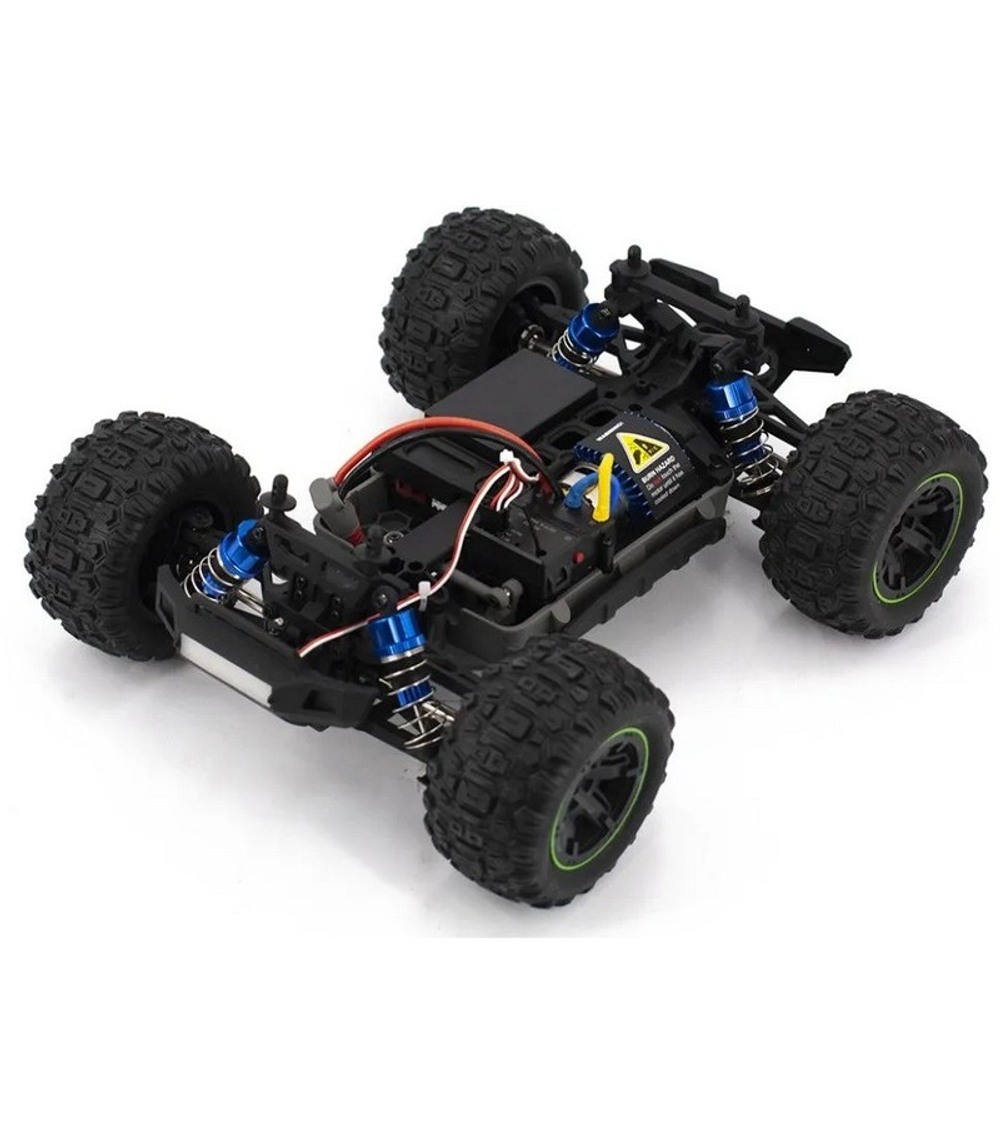 Радиоуправляемый монстр MJX Hyper Go 16108 (зеленый) 4WD 2.4G LED 1/16 RTR