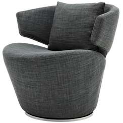 Крутящееся кресло Remy темно-серое