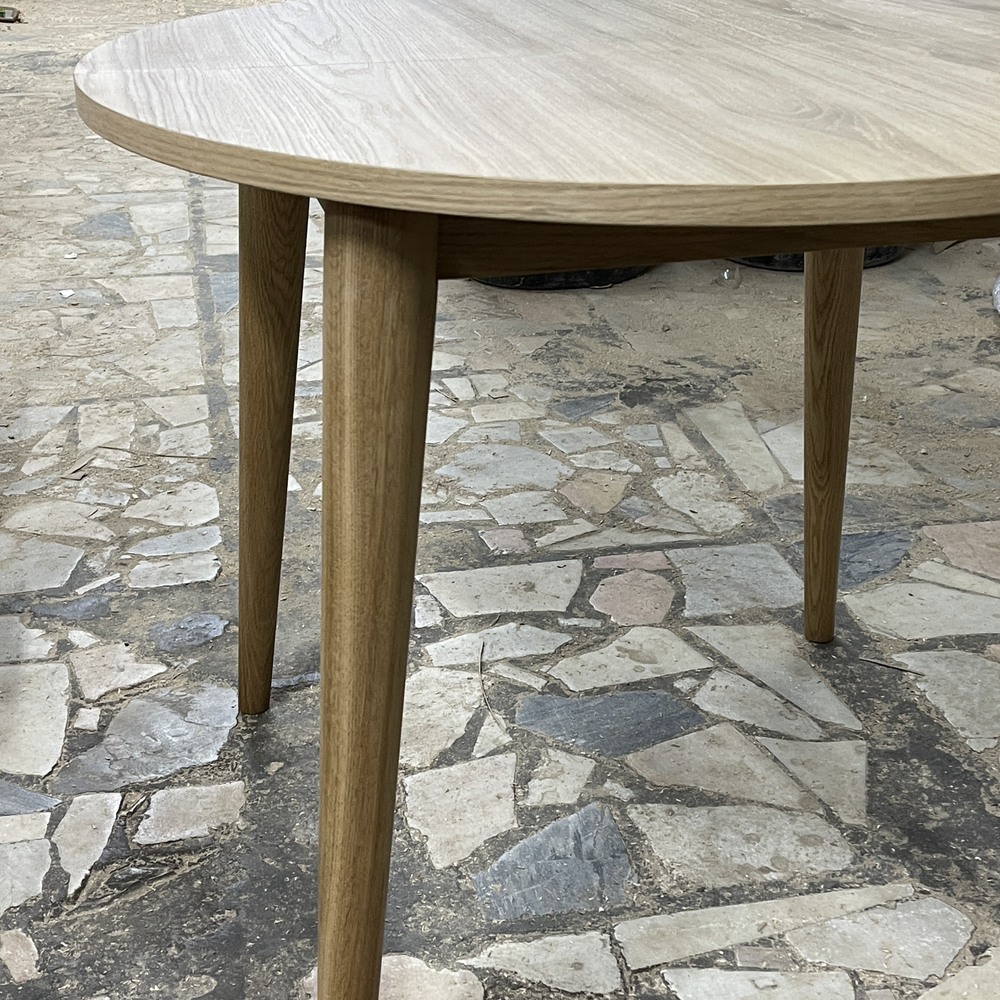 Круглый кухонный стол из дерева - RETRO