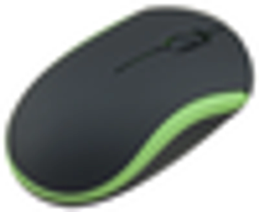 Мышь проводная Ritmix ROM-111 green