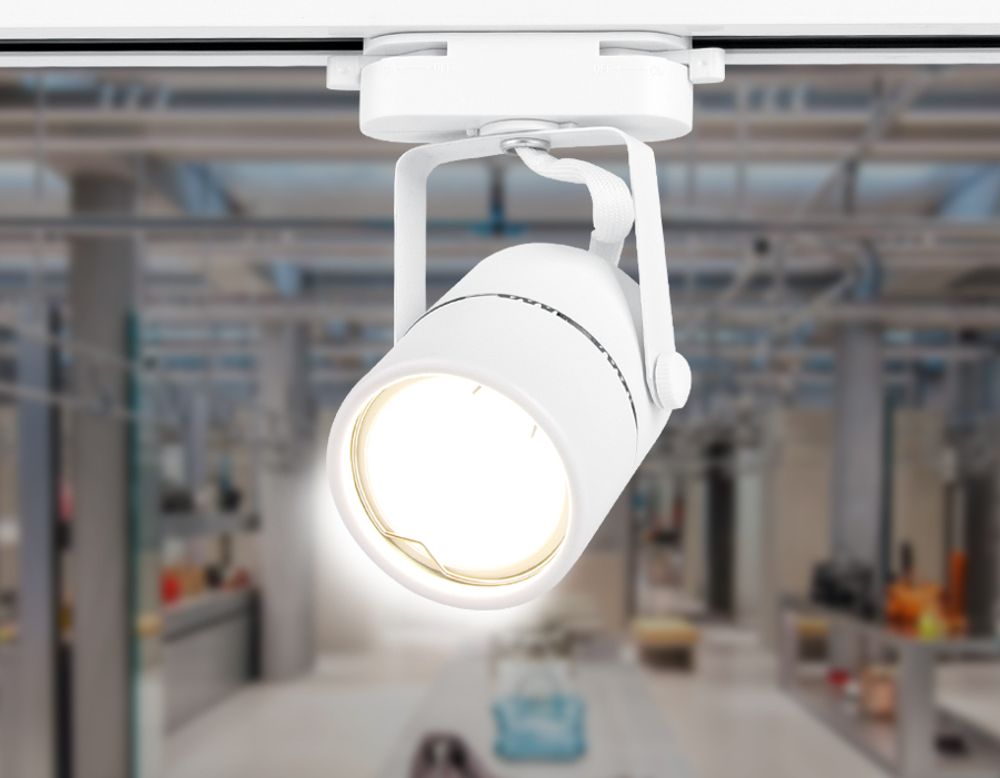 Ambrella Трековый однофазный светильник со сменной лампой Track System GL5101