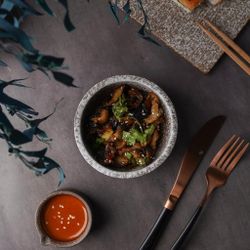 Салатник 260 мл d 12 см h5,4 см Brown Untouched Taiga P.L. Proff Cuisine [6]