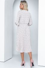 Платье Эмили хит (гофре, ваниль) Diolche